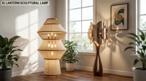 A diagram illustrating the ideal height and placement rules for the best floor lamps in a living room layout.